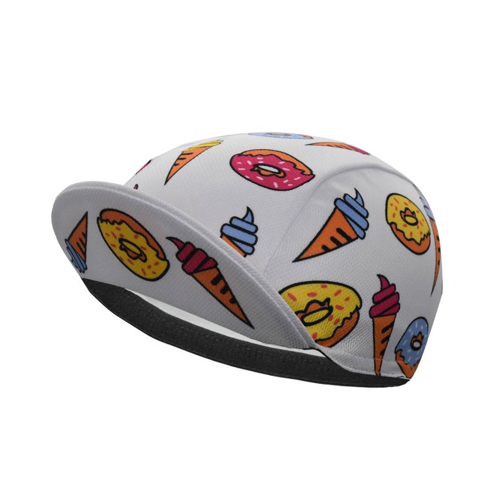 Coffee And Beer Donuts Cycling Hat Bike Caps For Men and Women Quick-drying Breathable Sports Outdoor Ride Unisex 2
