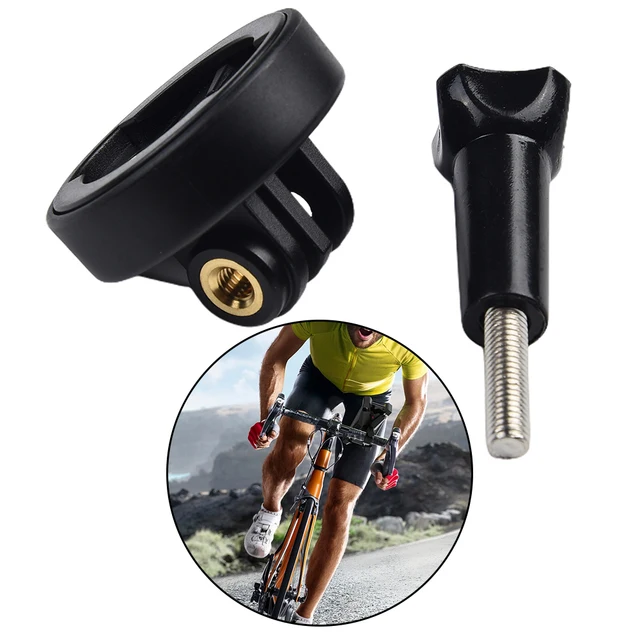 Adattatore Per GoPro E Computer Bici - Staffa Per Montaggio Contachilometri E Fotocamera Sportiva Su Bicicletta - Foto 10