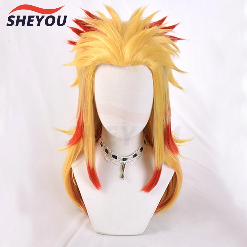 Рисунок 2 - Парик для косплея ренгоку Kyoujurou