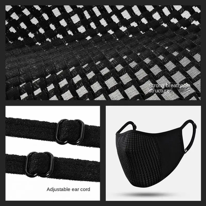 Outdoor Face Shield Sun Sunscreen Face Cover Breathable Shield Motorcycle Masque Adjustable Riding Exercise Masque Covering