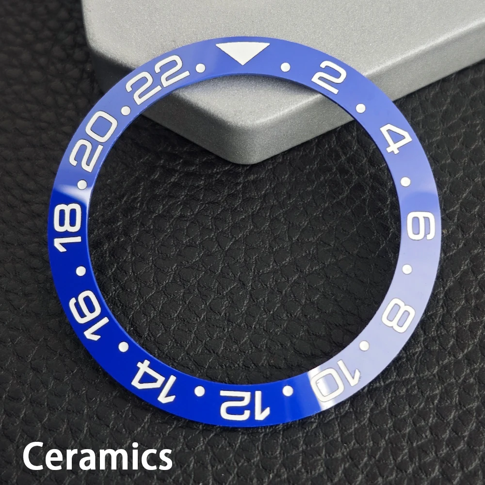 Premium Ceramic/Aluminum Watch Bezel Insert - High-Quality Mechanical Accessory