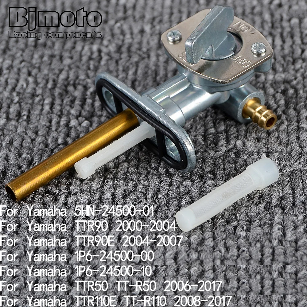 Gas Carburante Rubinetto Rubinetto Valvola Interruttore Pompa Per Yamaha Muslimttr 90 90E Muslimatexttr 50 Tt-R50 110E Tt-R110