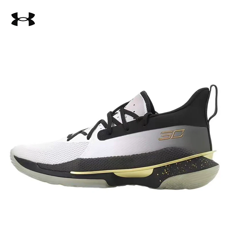 thumbnail image 1 of Zapatillas de baloncesto prácticas de corte bajo Under Armour Curry 7, 1 of 5