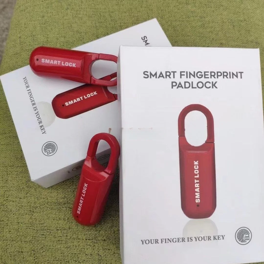 Intelligentes Vorhängeschloss zum Entsperren von Gepäck, Rucksäcken, Lagerschränken, Schlafsälen und Fingerabdruckschlössern, kleiner Mini-Schlosskopf_voghion.com