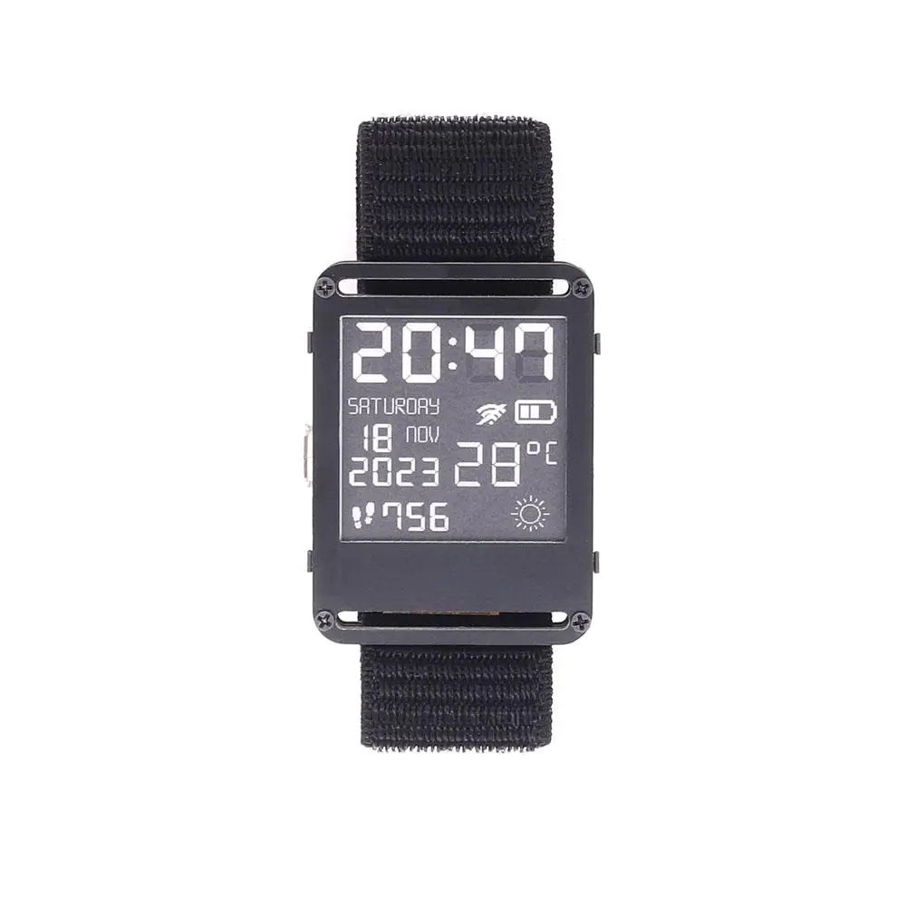 Watchy ESP32 Programmable Electronic Watch Ink Screen Can Freely Switch Wallpapers Ultralow Power Consumption Wide Viewing Angle for smart watch