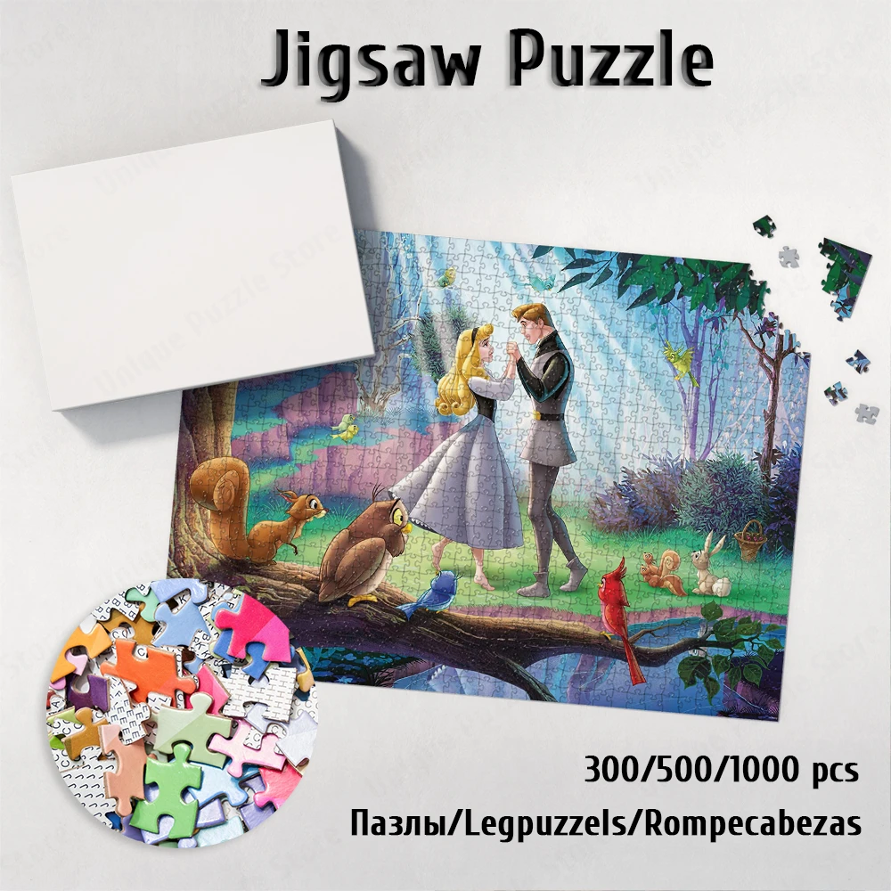 

Sleeping Beauty Disney Collector's Edition Puzzles for Adults Aurora Briar Rose Puzzles for Children Disney Princess Family Game