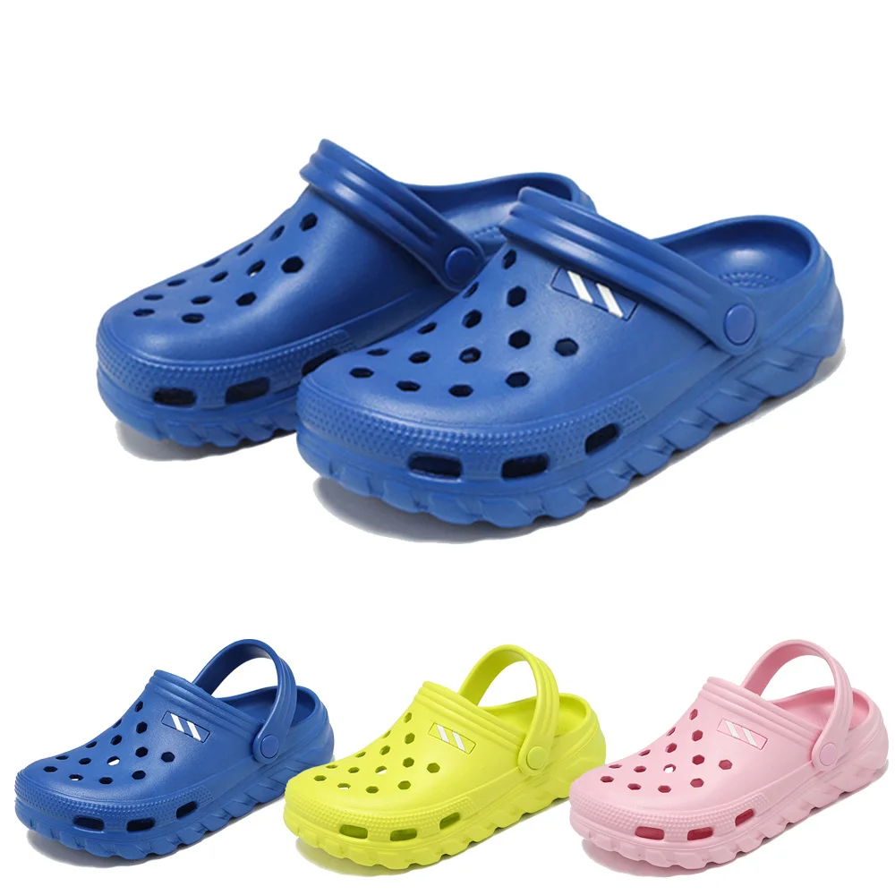 Kids Garden Clogs Sandals Toddler Nonslip Water Shoes Slipon Summer