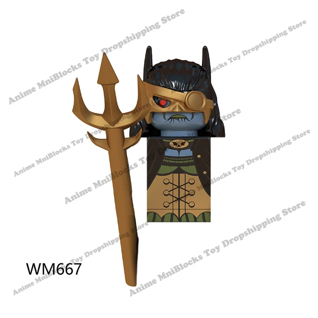 Movie Batman The Joker Harley Quinn Wonder Woman mini action toy figures building blocks Assemble bricks kid gifts WM6080 WM6100 WM667