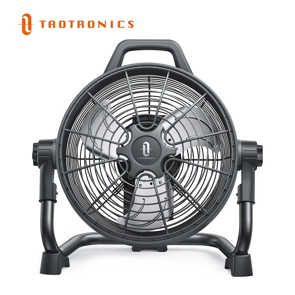 Taotronics 12” Rechargeable Floor Fan Ipx4 Waterproof Outdoor Portable