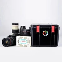Waterproof Shockproof Hard Case Dry Moistureproof Storage Seal Box Hygroscopic Card For Camera and Lens Accessories 1