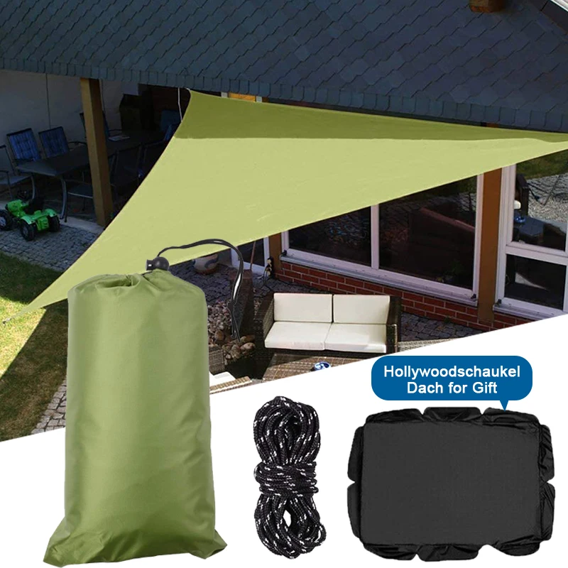 Auto Side Tent Canopy Triangle Sun Shade Sail Canopy for UV Block Sun  Shelter For Outdoor Facility&Activities Backyard Awning - AliExpress