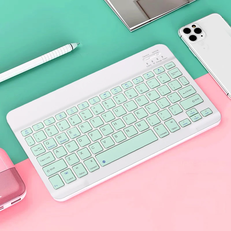 Rechargeable Wireless Bluetooth-Compatible Gaming Keyboard