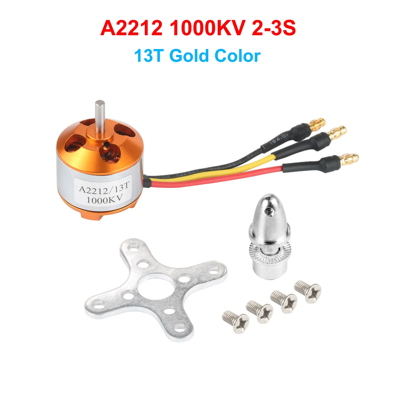 Moteur Brushless A2212 2200KV 1400KV 1000KV pour Drone RC Multicoptère
