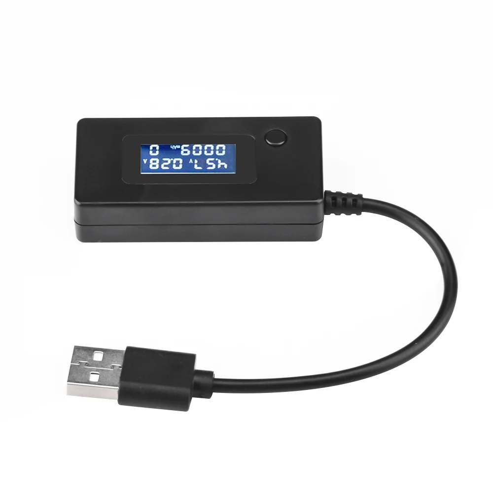 DC 4-30V LCD USB 감지기 전압계 전류계 모바일 전원 충전기 용량 테스터 미터 전압 전류 측정기 충전 모니터