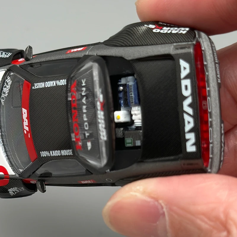 카이도 하우스 MINIGT 혼다 NSX 카이도 테스트카 스펙 V1 중국판 KHMG 합금 자동차 모델 190 체이스