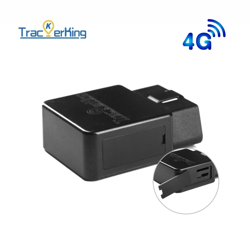 2units TrackerKing OBD2 4G Mini GPS Tracker DK22 OBD Tracking Plug & Play Alarm Locator Google Map APP Car Monitor gps tracker,car tracker