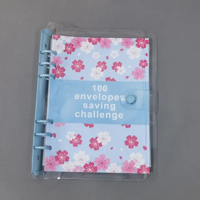 25 Feuilles Inserts Classeur Économiser Argent, Enveloppes A5