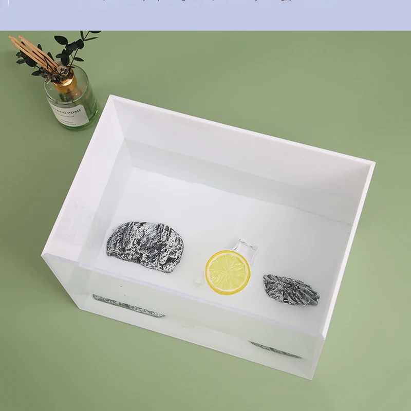 Acrylic Aquarium Creative Fish Tank Egg Turtle Special Tank Crocodile Landscape Turtle Breeding Thickened And Ultra Transparent