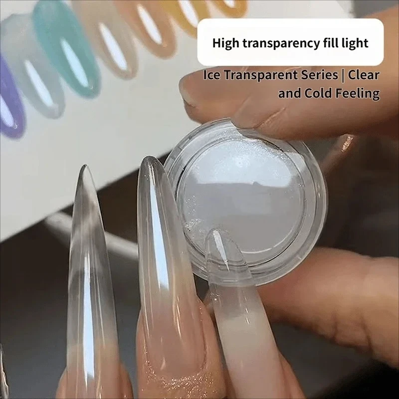 네일 미러 오로라 글리터 크리스탈 파우더 브라이트 문라이트 펄 화이트 버핑 파우더 DIY 매니큐어 하이라이트 쉬머 더스트