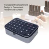 40 bottles nail polish storage bag, multi-color portable hand-held large cosmetic bag, holds up to 40 bottles (15 ml), nail dril 5