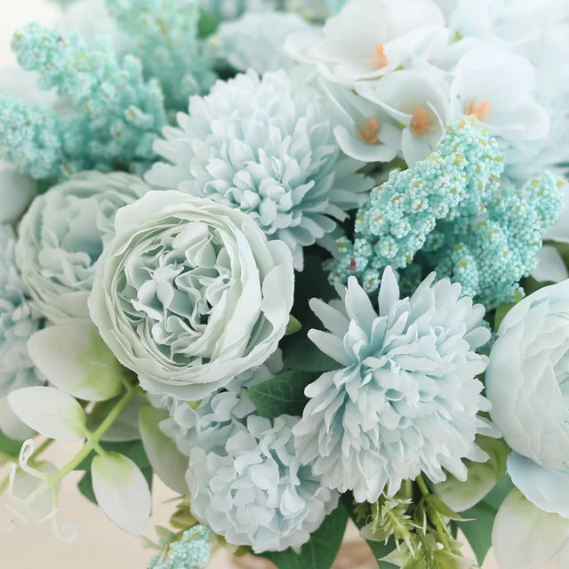 Peony Artificial Flowers High Quality Silk Roses