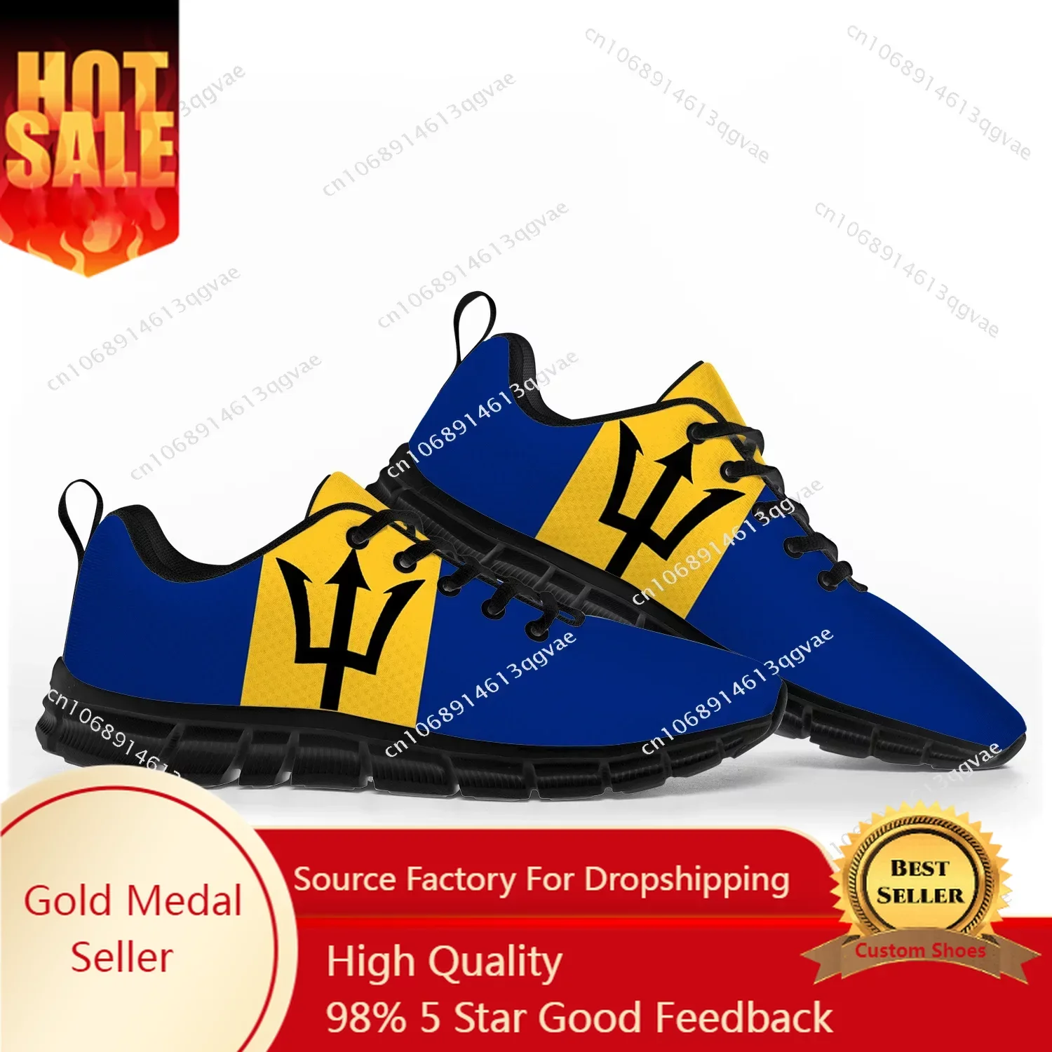 Barbados Flag Sports Shoes Mens Womens Teenager Kids Children Sneakers Barbados Casual Custom High Quality Couple Shoes