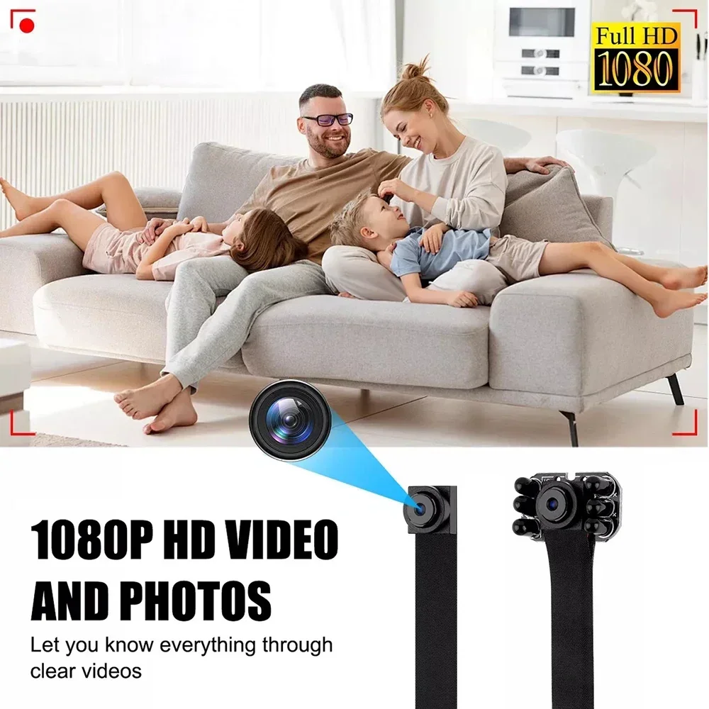 Description Picture 3 of itemDIY HD1080P Wifi Mini Camera Portable Small Cam Micro Camcorder P2P Wireless Webcam Loop Recording Support Remote Viewing