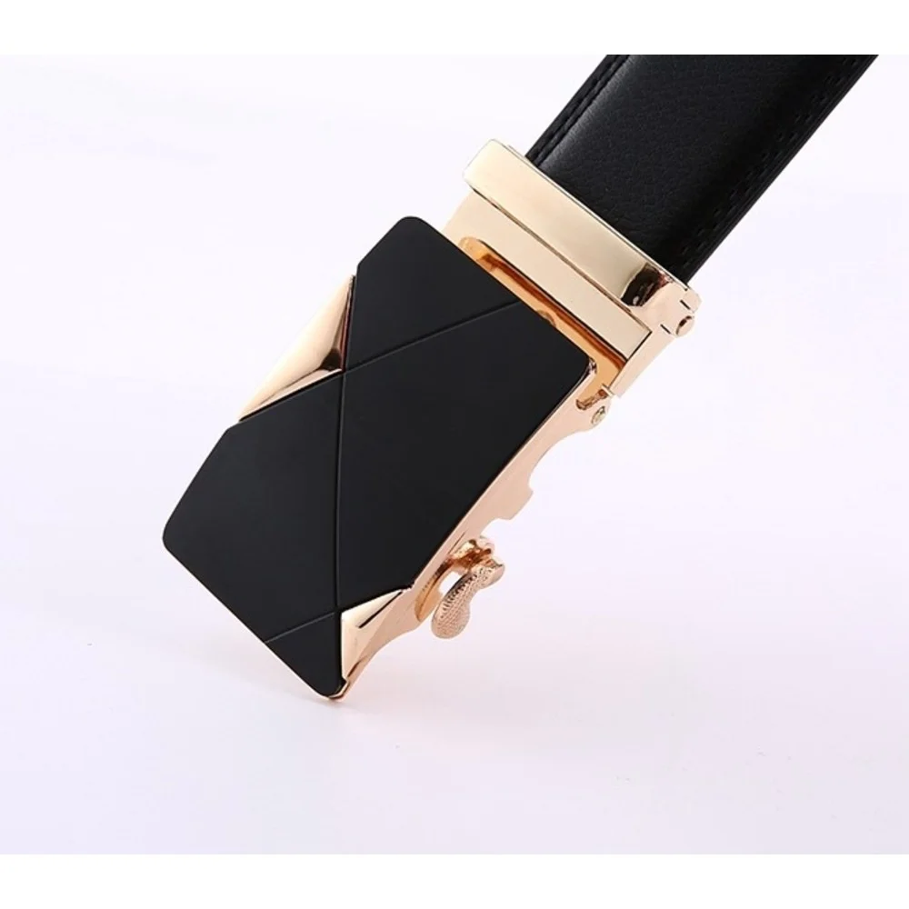 2023 New Hot Selling Belt Square Metal Head Men's Business Belt Automatic Buckle Belt Casual Student Belt_voghion.com