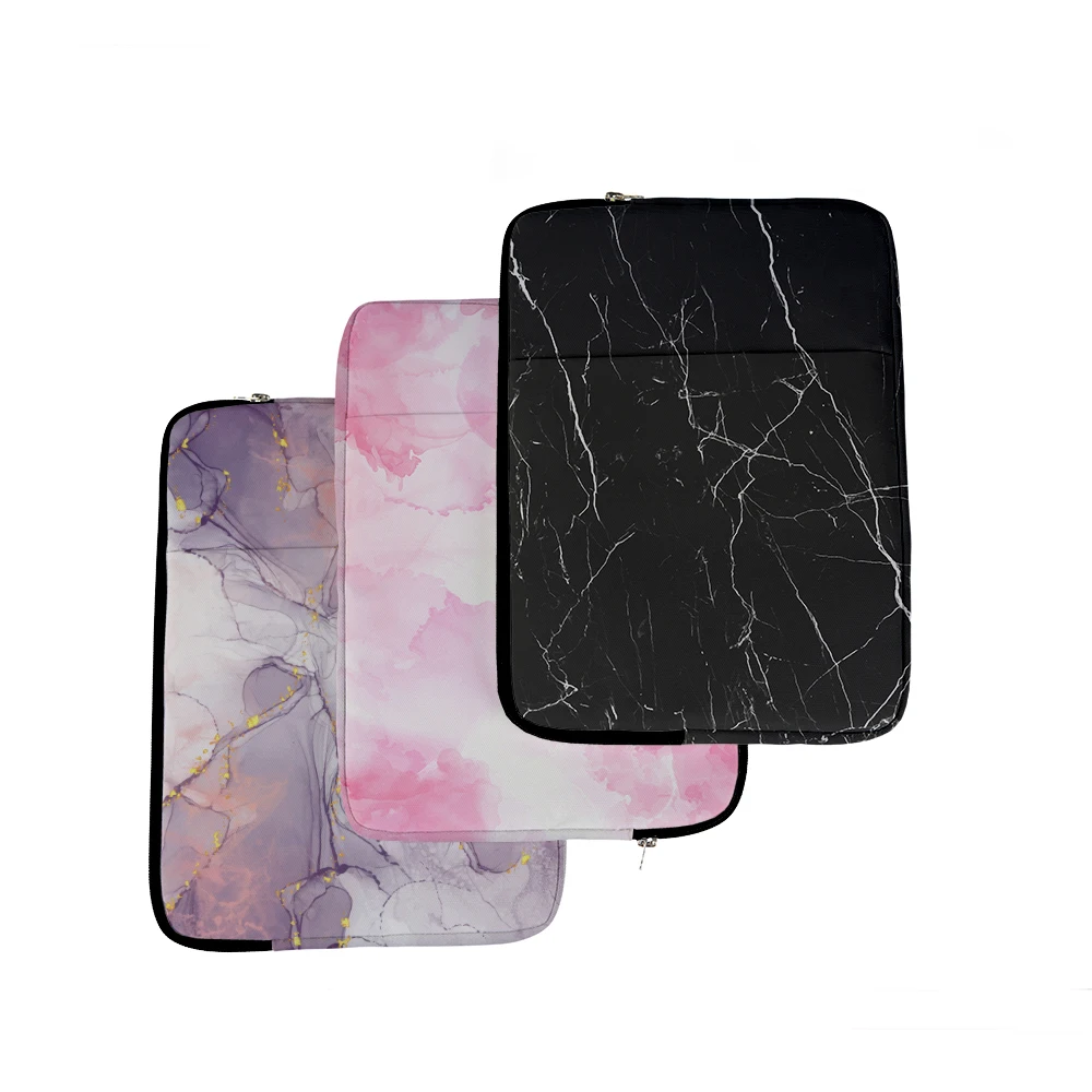 Fashion Marble Pattern Notebook Bag High-Quality Computer Portable Storage Bag 11 13 15 Inch Laptop Case Sleeve Cover For Mac Pr