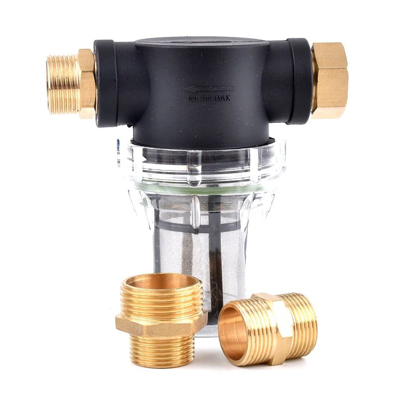 GardenWaterPipeFilter1234InchPressureWashersPumpInlet