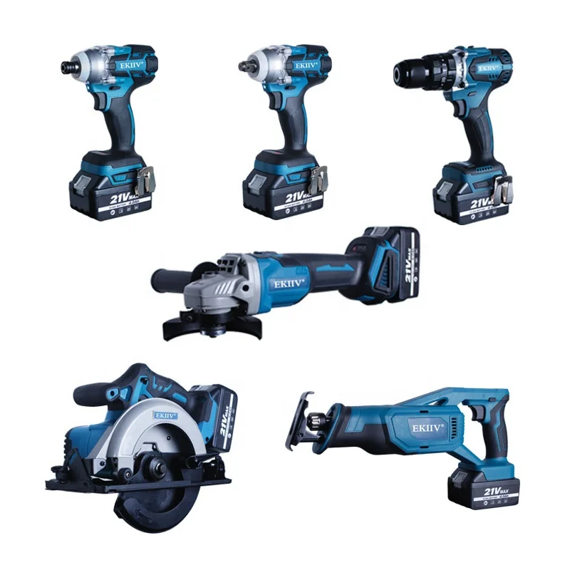 

18V electric screwdriver Cordless drill Rechargeable Multi-function Drill Lithium-Ion Battery Makitas Power Tools