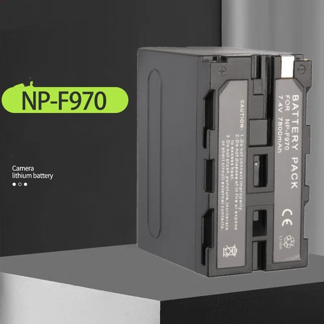 Batterie Creabest Sony 2 Batterie 8800 MAh NP-F970 Compatibili Sony Caricabatterie LCD | Per Cyber-shot, Videocamere | Marca Creabest Batteria 8800mah Sony - Foto 10