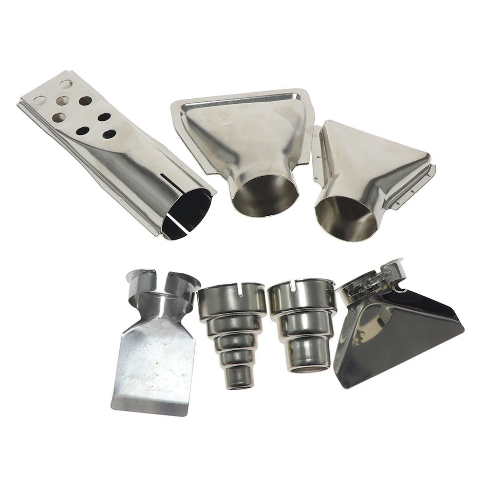 Hot Air Gun Nozzle Heat Gun Welding Nozzles 220V Hair Dryer Nozzle for Soldering Airbrush for Construction Hair Dryer