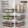 Wall-mounted Kitchen Storage rack Sponge Holder, Shelf and Storage Rack for Dishcloths and Dishwashing Sponges 2
