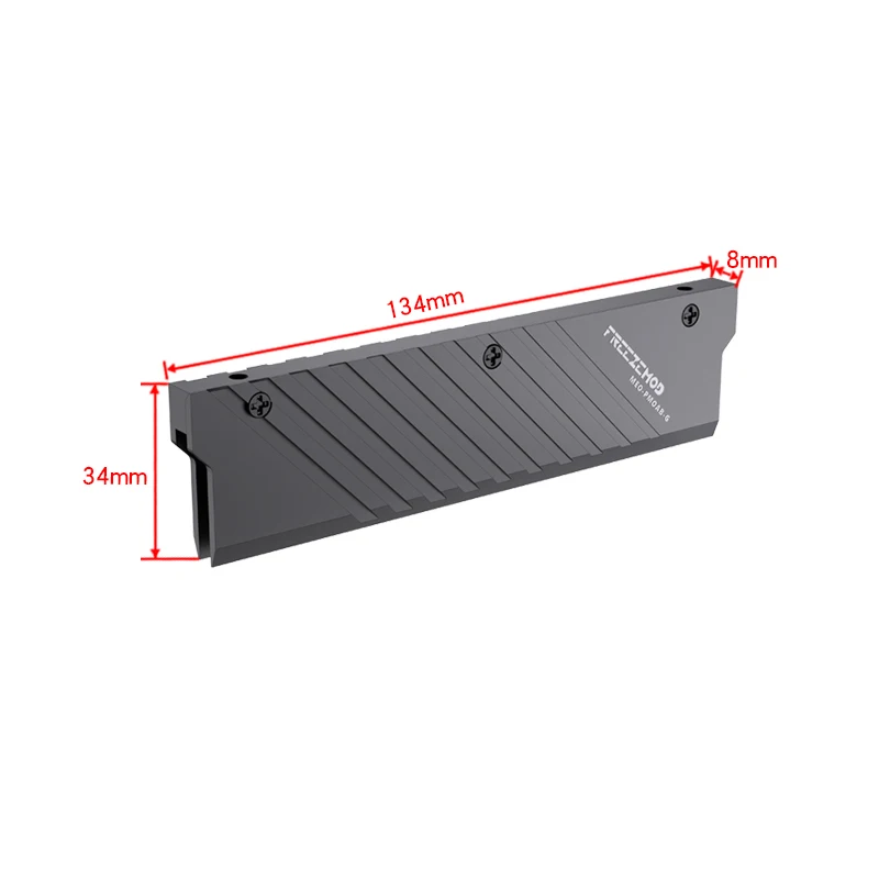 Zemod-alumínio Liga do Radiador para a Caixa do Computador Pcs Ddr5 Ram Dissipador de Calor Memória Colete Refrigerador de Água - Imagem 5