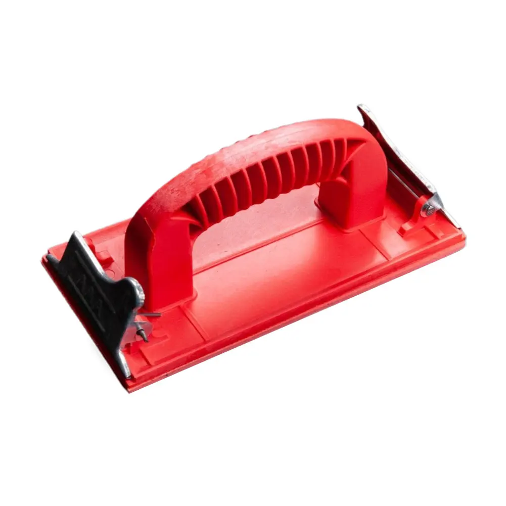 Sandpaper Holder Grinding Polish Tool Woodworking Abrasive Tool Wall Sand Board With Metal Clips Polishing Grinding Useful grinder accessories