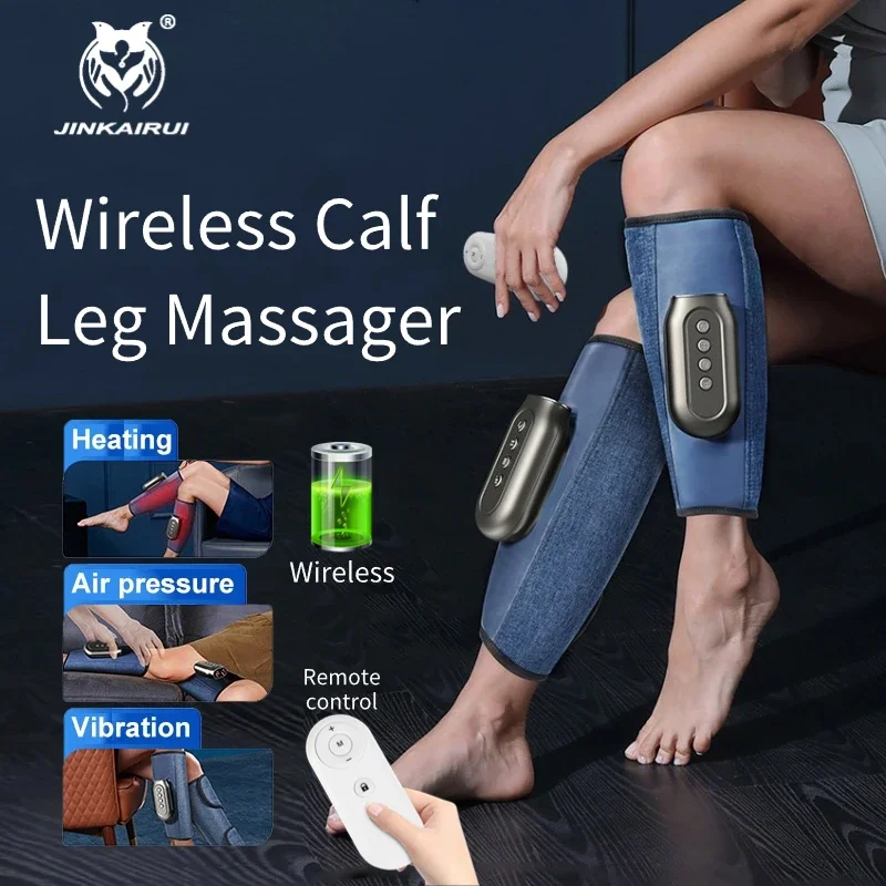 Electric Leg Massager for Tired Calves and Feet Relief