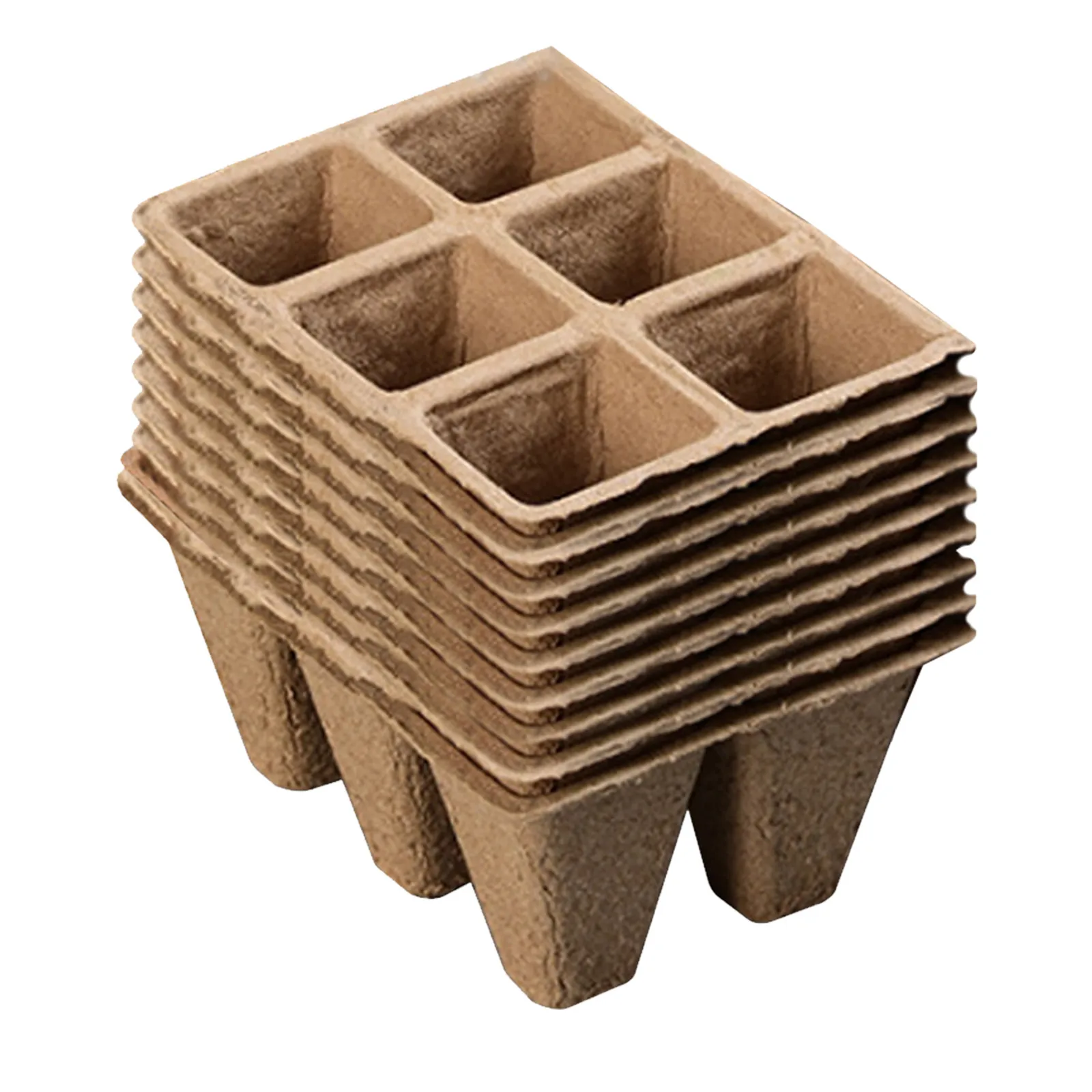 Seed Starter Tray 10/20Pcs Biodegradable Peat Pots