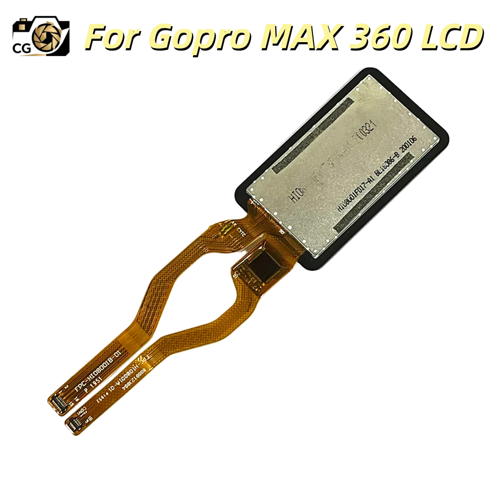 Gopro MAX 360 LCD 디스플레이 화면용 새 원본(터치 카메라 교체 수리 부품 포함)