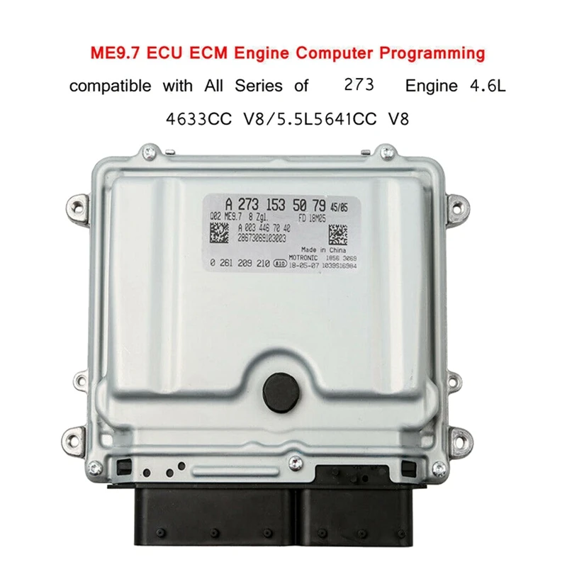 

Engine Computer ECU Board Control Module A2731535079 For Mercedes-Benz W221 S550 CL550 2004-2010 A2731533079 A273153659 Parts