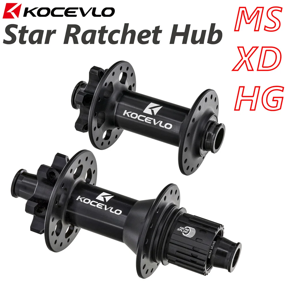 KOCEVLO MTB hub MODEL M350 BOOST 148mm Star Ratchet 32H 6 Bolt HG SRAM XD Micro Spline 12 speed compatibility performance