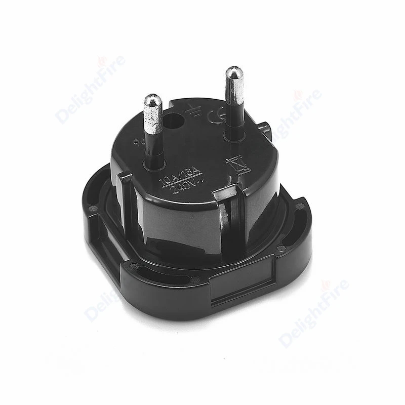 EU Plug Adapter Power Converter UK To EU Electric Adaptor 2 Pin Euro Travel Adapters Power Charger Electrical Socket Outlet plug adapter