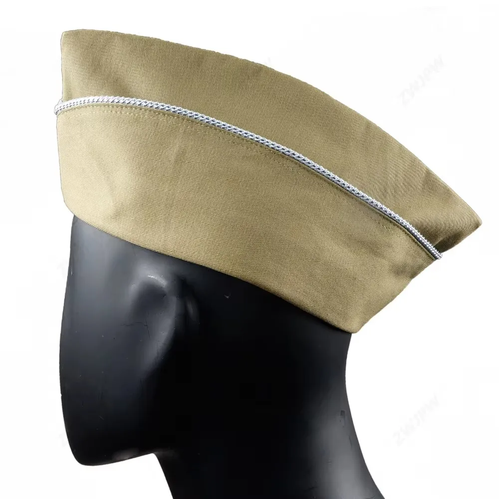 WW2 US ARMY AIRBORNE HAT WOOLEN GARRISON CAP khaki