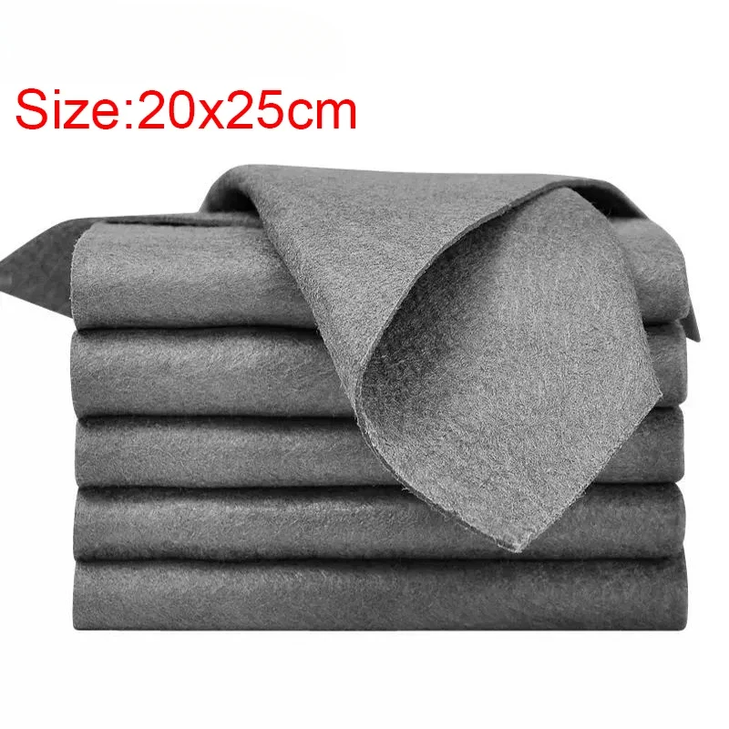 thumbnail image 1 of Paño de limpieza Paño de cocina Paño de vidrio Cosas útiles para la cocina Nueva herramienta de limpieza del hogar Toalla de microfibra gruesa sin rastro Ventana, 1 of 5