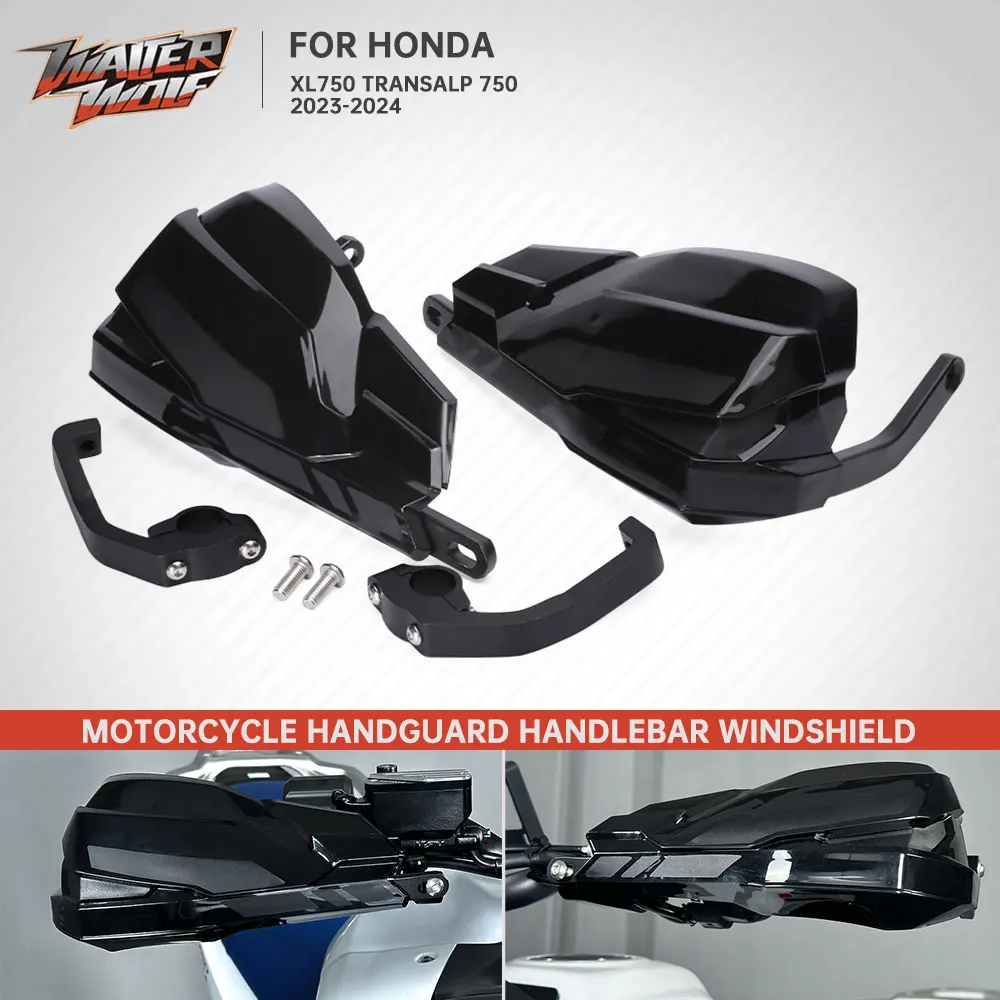 2024 Transalp 750 Enhanced Handguard Upgraded Handlebar Windshield For Honda XL750 XL 750 2023 Hand Deflector Protector Guards