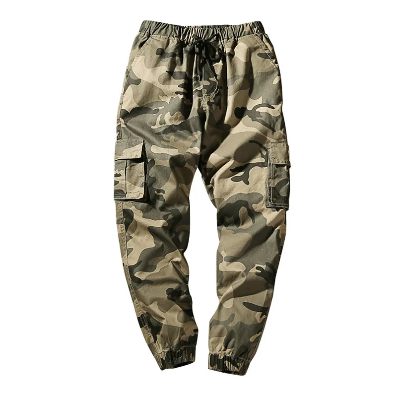 

Men Jogger Pants Hip Hop Streetwear Sweatpants Camouflage Trousers Tactical High Quality Men Pants Techwear Women Cargo Pants