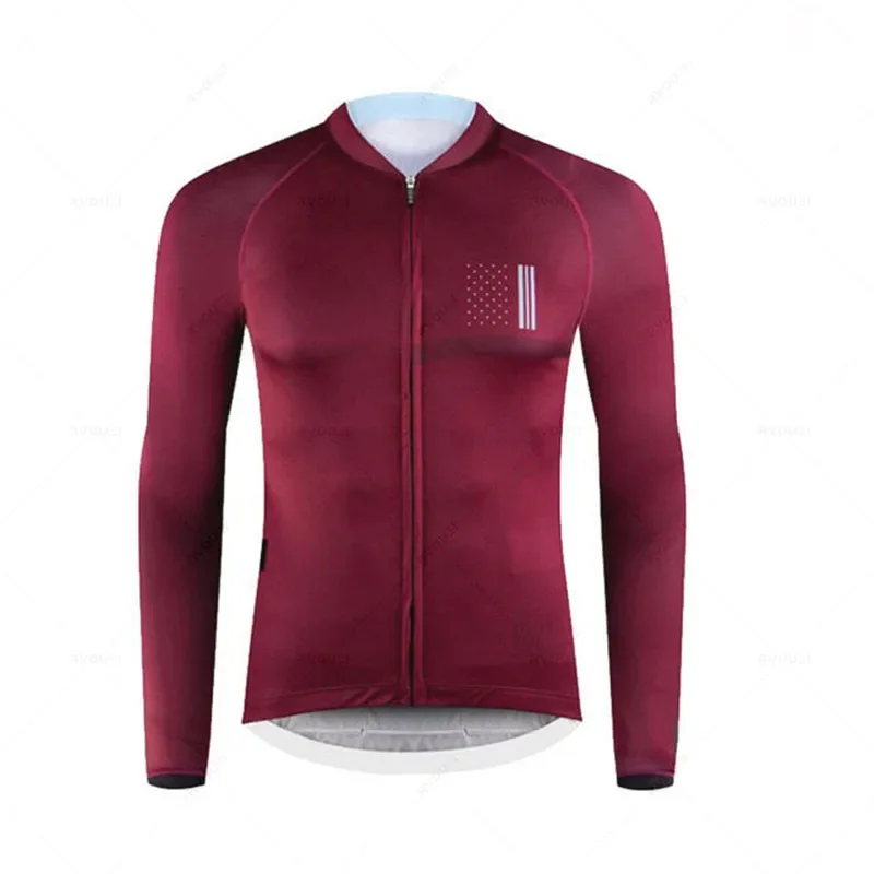Nuevas camisetas de ciclismo de manga larga para hombre del equipo Wave Point 2025, ropa para bicicleta de montaña, ropa de secado rápido para bicicleta, ropa de ciclismo para hombre