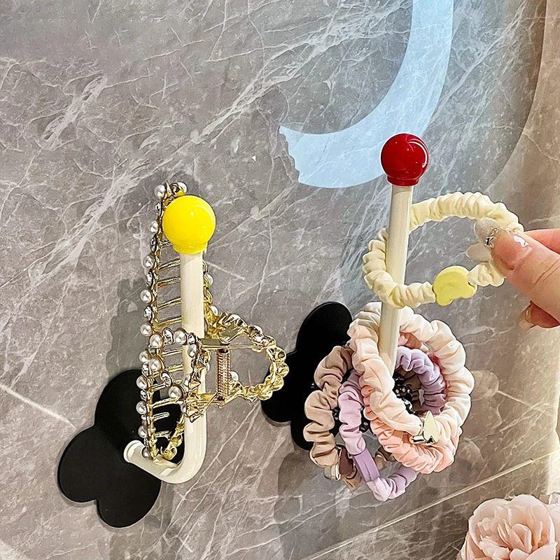 도파민 월 헤어 로프 홀더 랙 다용도 쥬얼리 목걸이 팔찌 정리대 벽걸이 열쇠 옷걸이 가방 걸이 후크
