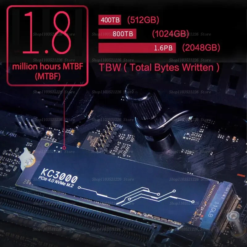 PC Ʈ ũž ps5   ָ Ʈ ̺,  M2 SSD NVMe PCIe M.2 2280, 8TB, 500GB, 1TB, 512GB, KC3000 ϵ ũ