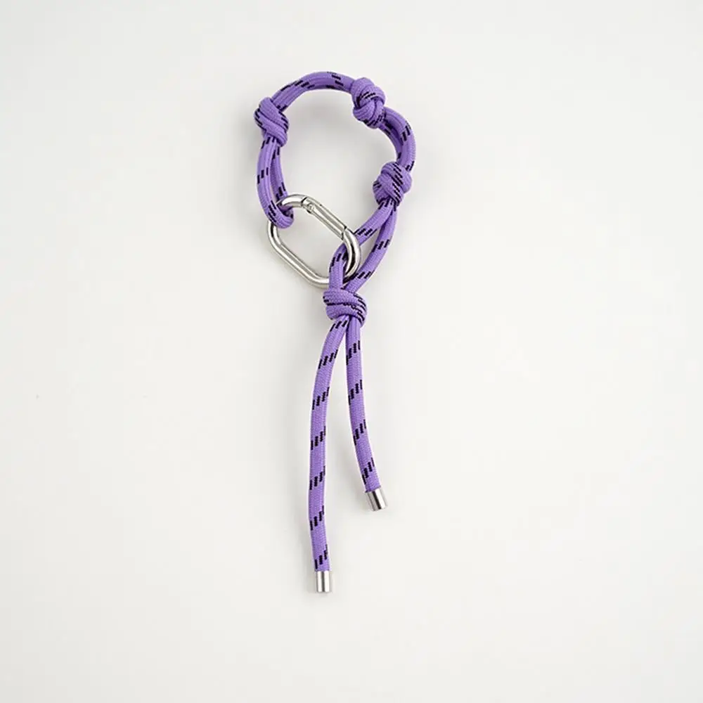 Handmade Korean Charm Colorful Rope Keychain - Y2K Fashion Bag Accessory & Jewelry Gift